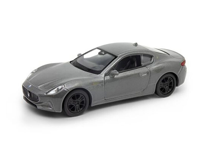 Welly Maserati 2023 Gran Turismo 1:34 šedé